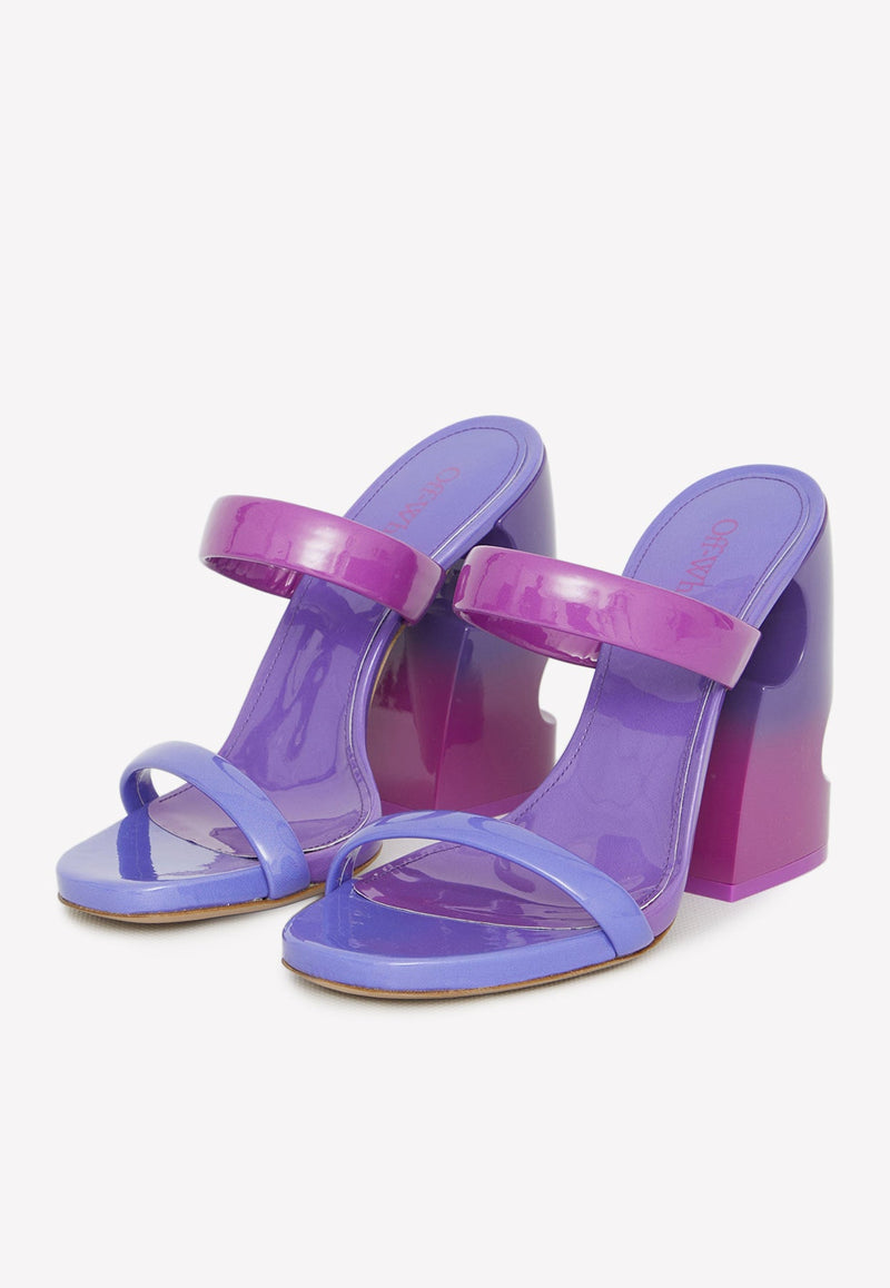 Shade Meteor 120 Dégradé Patent Leather Sandals