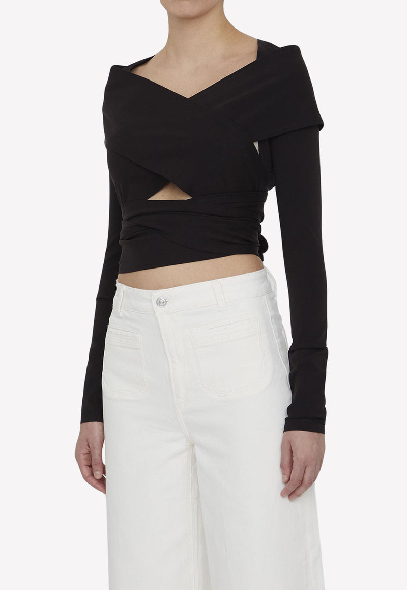 Milano Rib Cropped Top