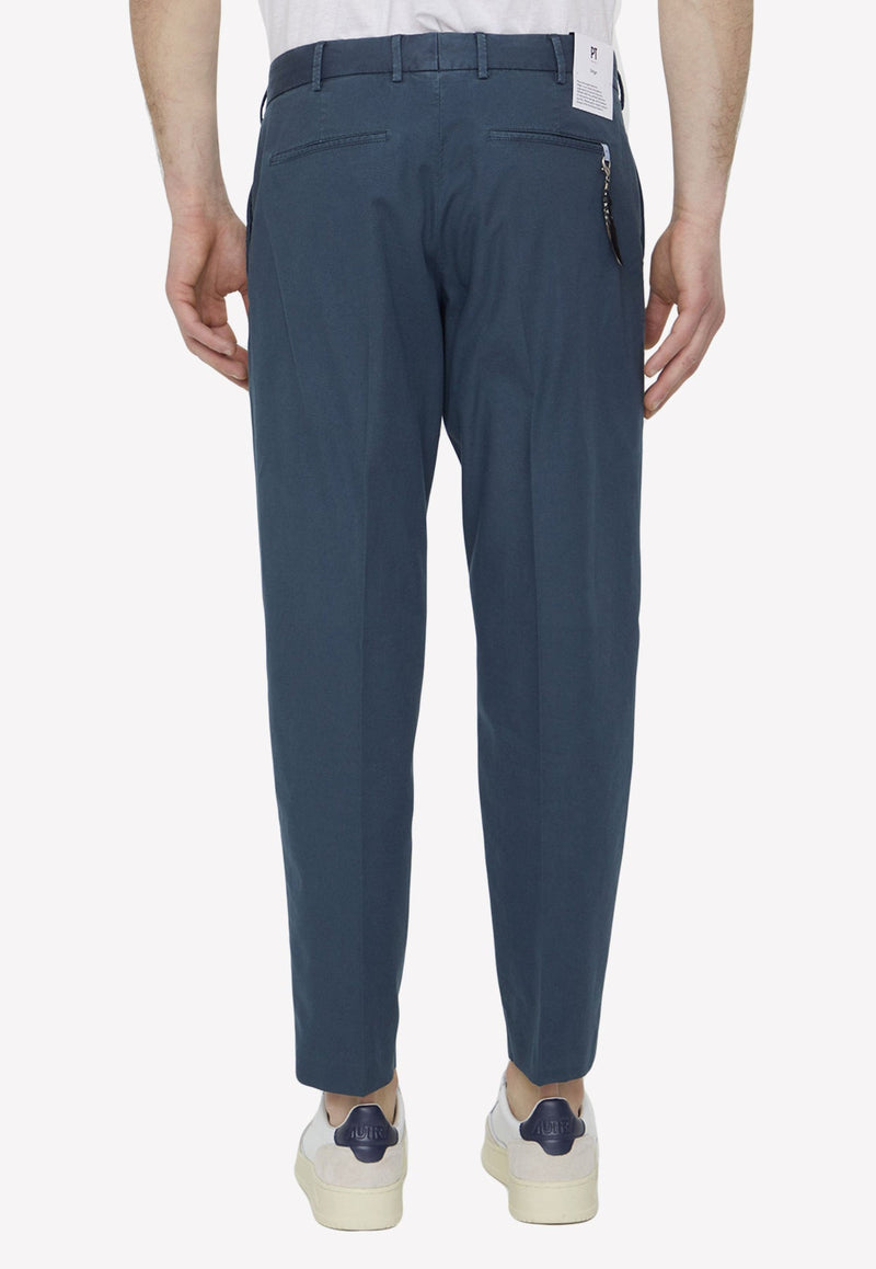 Straight-Leg Cropped Pants