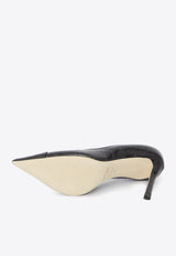 Cass 95 Pumps in Croc-Embossed Leather