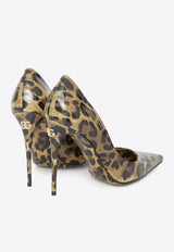 Lollo 105 Leopard Print Pumps