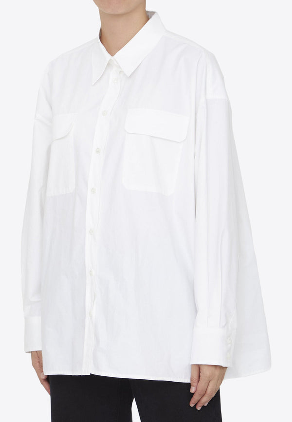 Leo Oversized Long-Sleeved Shirt