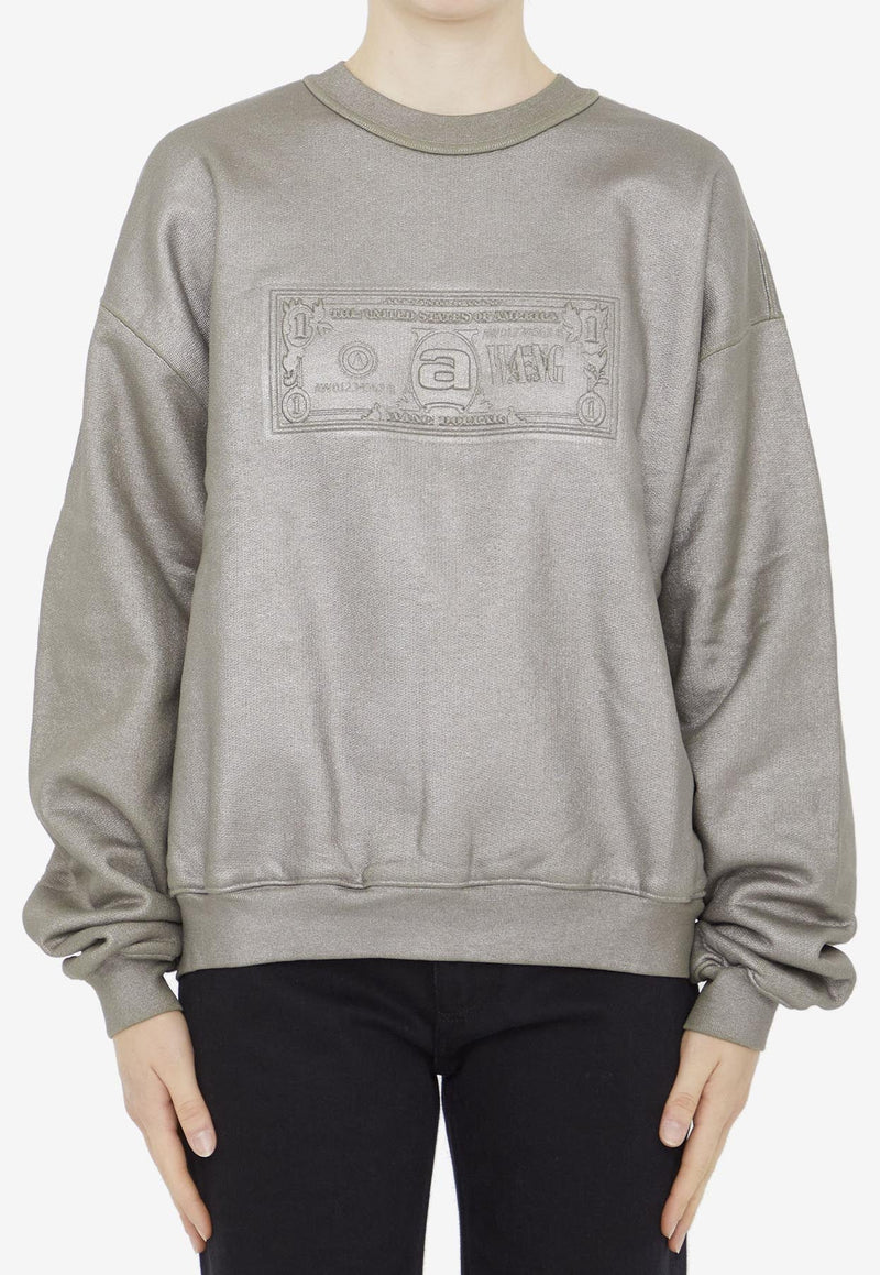 Dollar Bill Crewneck Sweatshirt