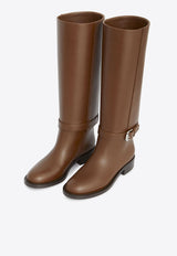 Emmett Knee-High Leather Boots