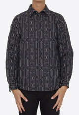 All-Over Monogram Quilted Jacket