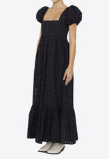 Broderie Anglaise Maxi Dress