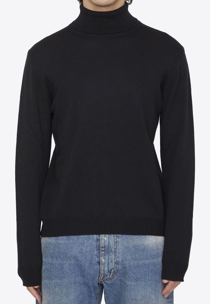 Merino Wool Turtleneck Sweater