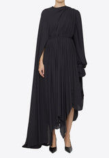 Technical Crêpe Midi Dress