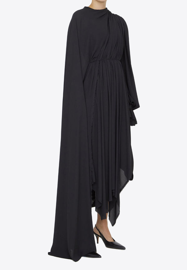 Technical Crêpe Midi Dress