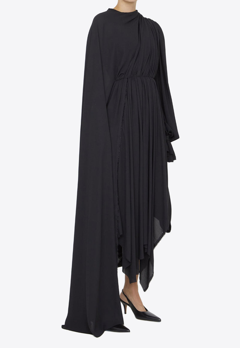 Technical Crêpe Midi Dress