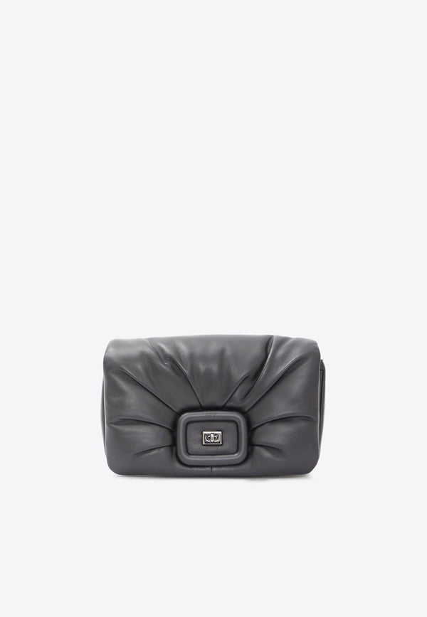 Viv' Choc Shoulder Bag in Leather