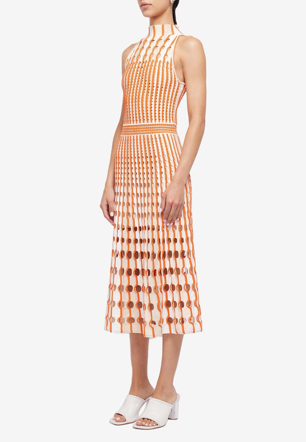 Nash Cut-Out Knit Midi Dresses