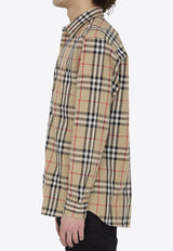 Signature Check Long-Sleeved Shirt