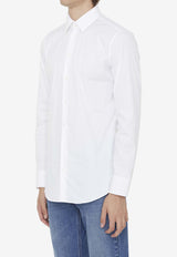 Embroidered GG Long-Sleeved Shirt