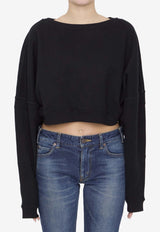 Cropped Crewneck Sweatshirt