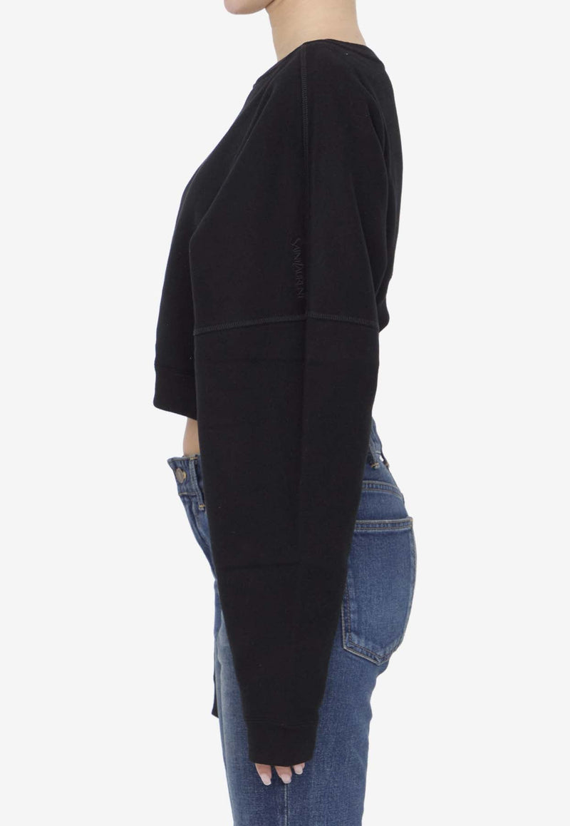 Cropped Crewneck Sweatshirt