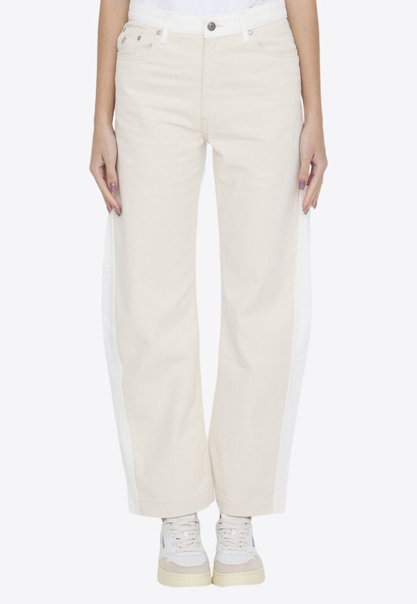 Banana Leg Utility Jeans