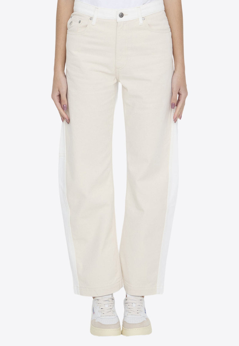 Banana Leg Utility Jeans