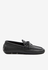 VLogo Signature Leather Loafers