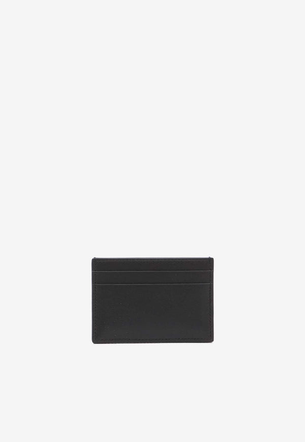 Logo-Embossed Leather Cardholder