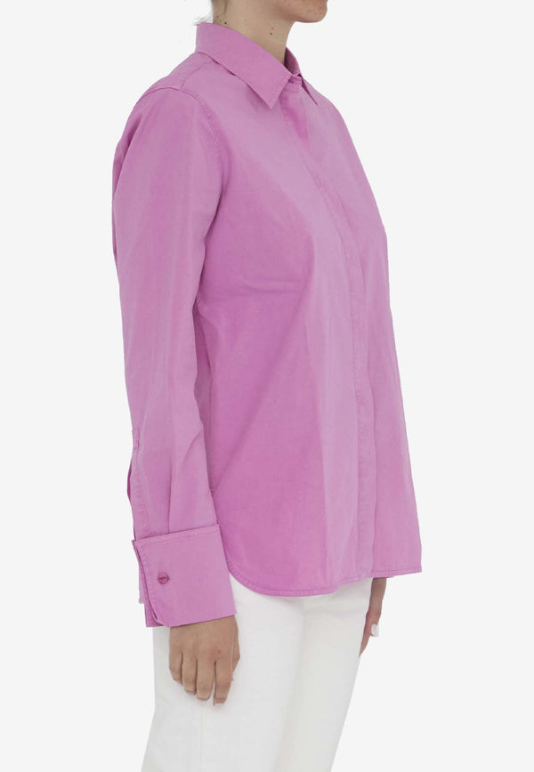 Francia Monogram Long-Sleeved Shirt