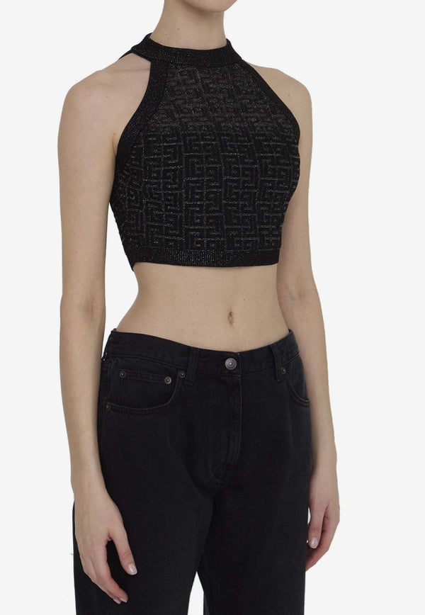 PB Labyrinth Knit Crop Top