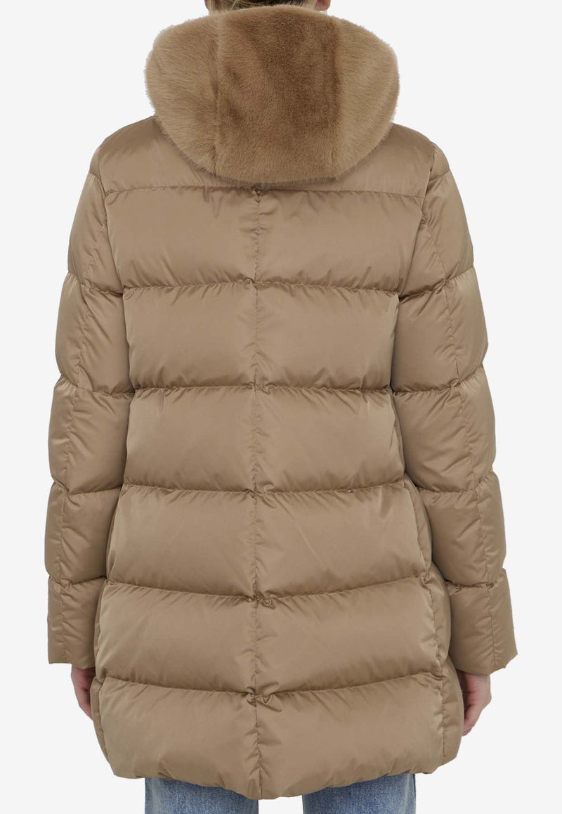 Down Jacket in Tech Fabric