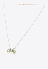 9-Karat Yellow Gold Bici Necklace