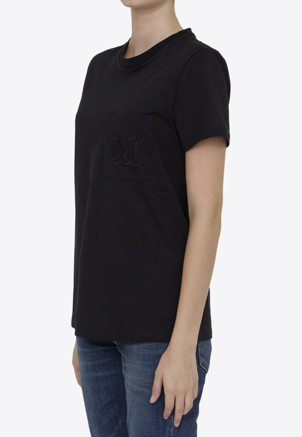 Papaia Logo Embroidered T-shirt