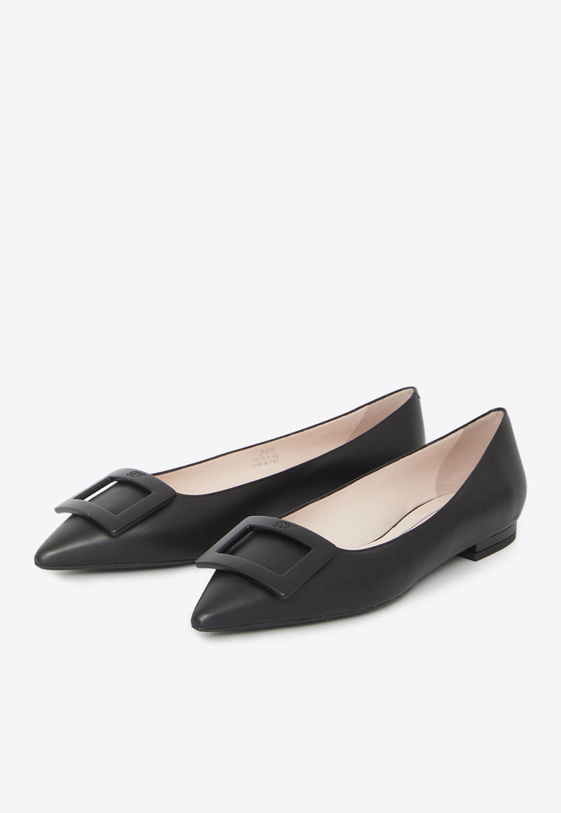 Gommettine Pointed-Toe Flats
