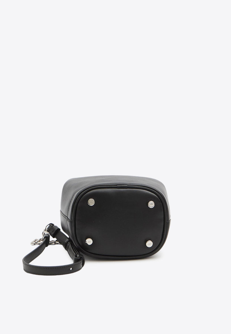 Très Vivier Calf Leather Bucket Bag