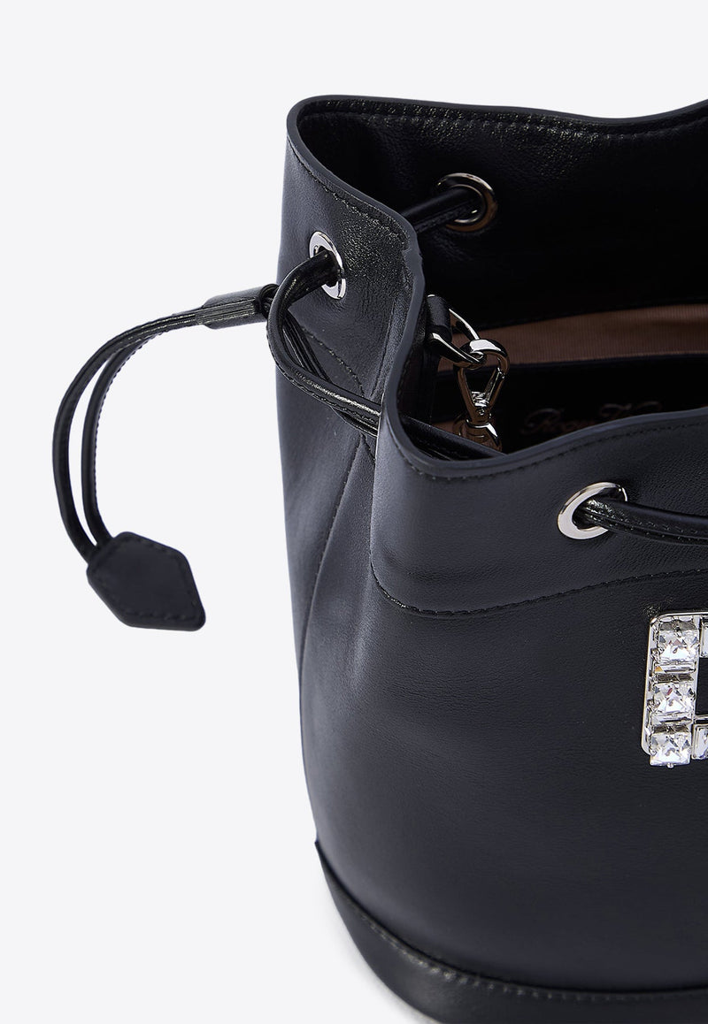 Très Vivier Calf Leather Bucket Bag