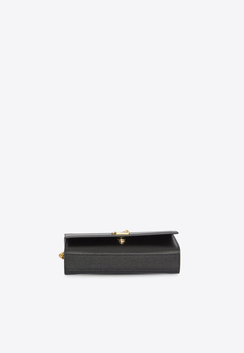 Small Kate Grained Leather Crossbody Bag