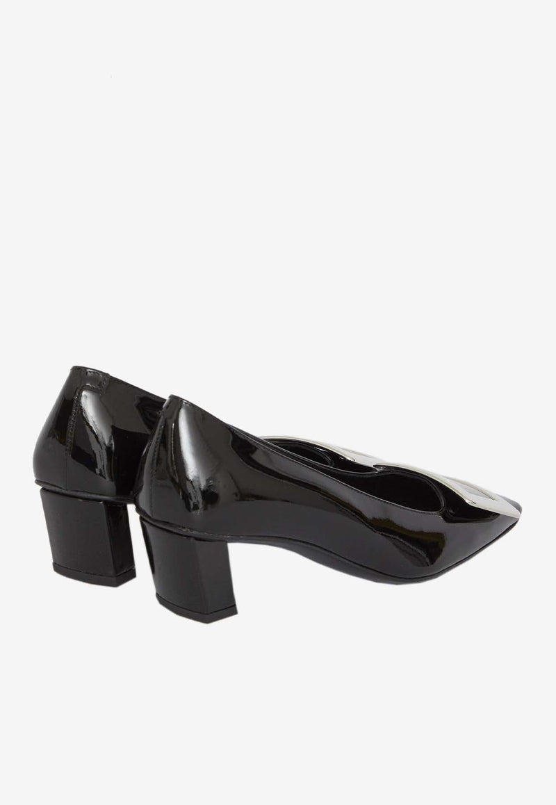 Belle Vivier 45 Pumps in Patent Leather