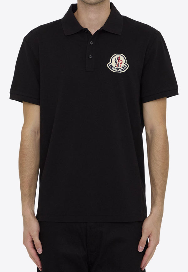 Logo Patch Polo T-shirt