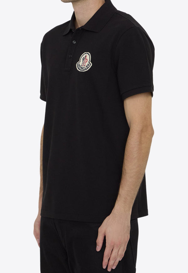 Logo Patch Polo T-shirt