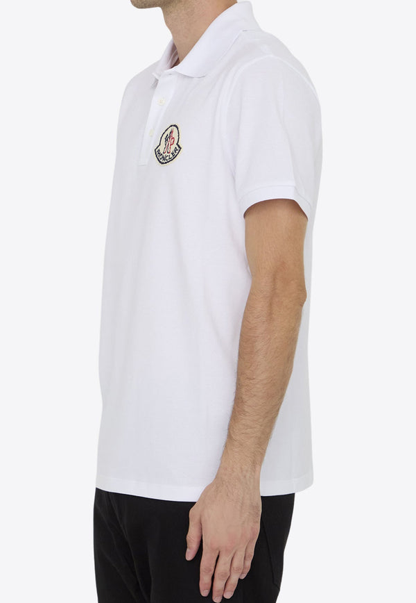 Logo Patch Short-Sleeved Polo T-shirt