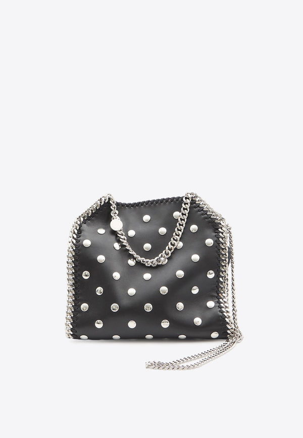 Mini Falabella Studded Leather Tote Bag