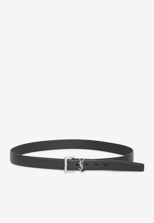 Cassandre Smooth Leather Belt