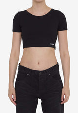 Sculpting Logo Cropped Top