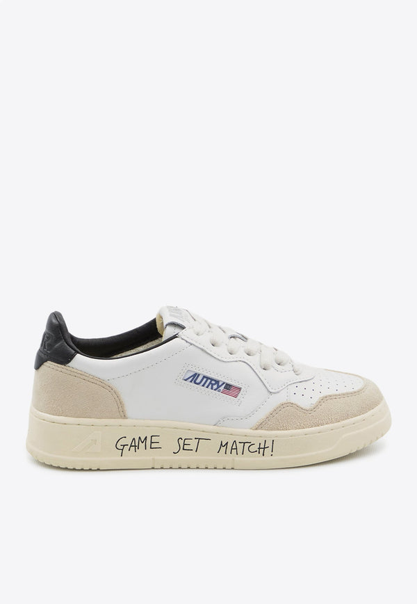 Medalist Leather Low-Top Sneakers