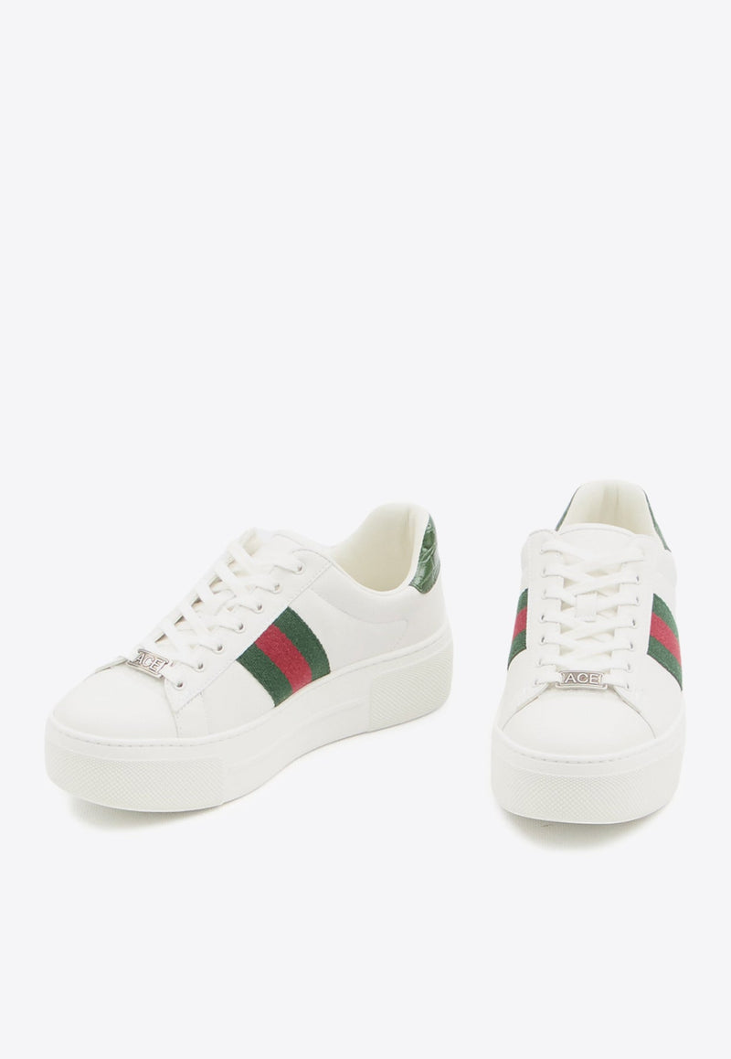 Ace Leather Low-Top Sneakers