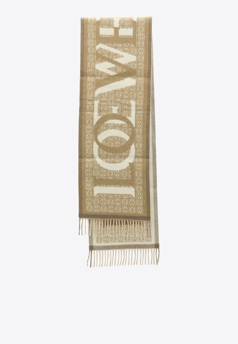 Love Wool-Blend Scarf