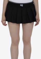 Cheerleader Pleated Mini Skirt