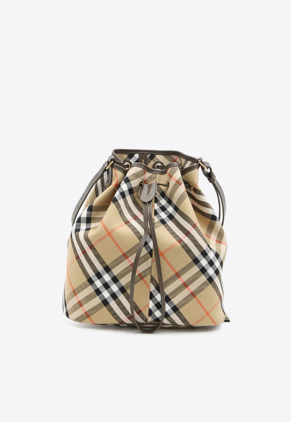 Vintage Check Bucket Bag