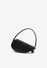 Le Demi Coeur Leather Shoulder Bag