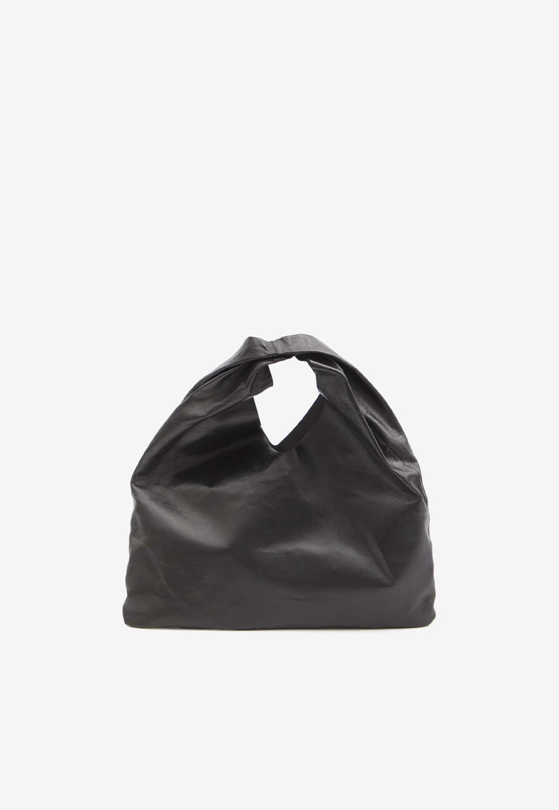 Small Bindle Leather Tote Bag