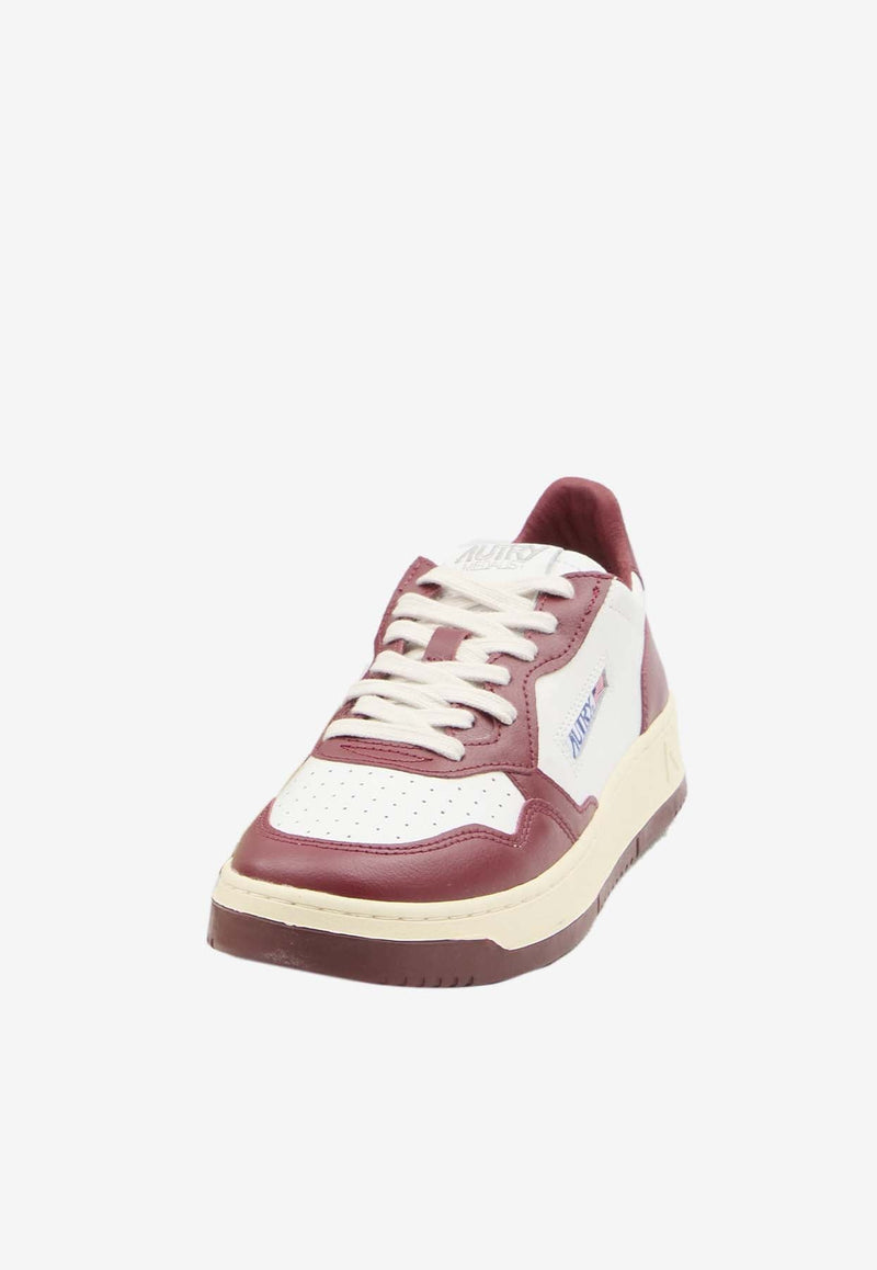 Medalist Low-Top Leather Sneakers