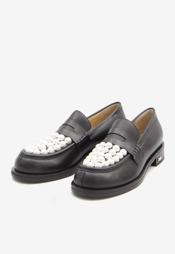 Sirene Pearl Embellished Loafers