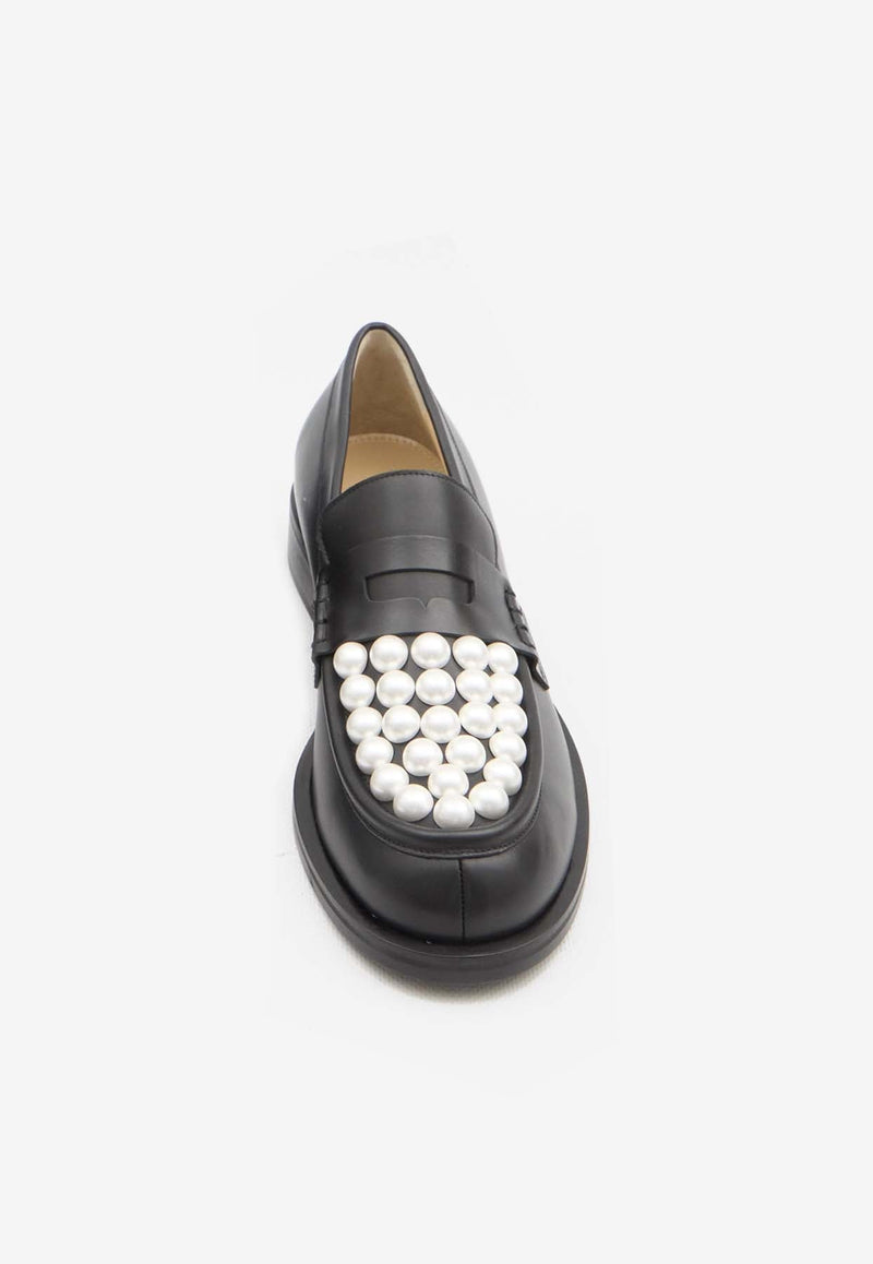 Sirene Pearl Embellished Loafers